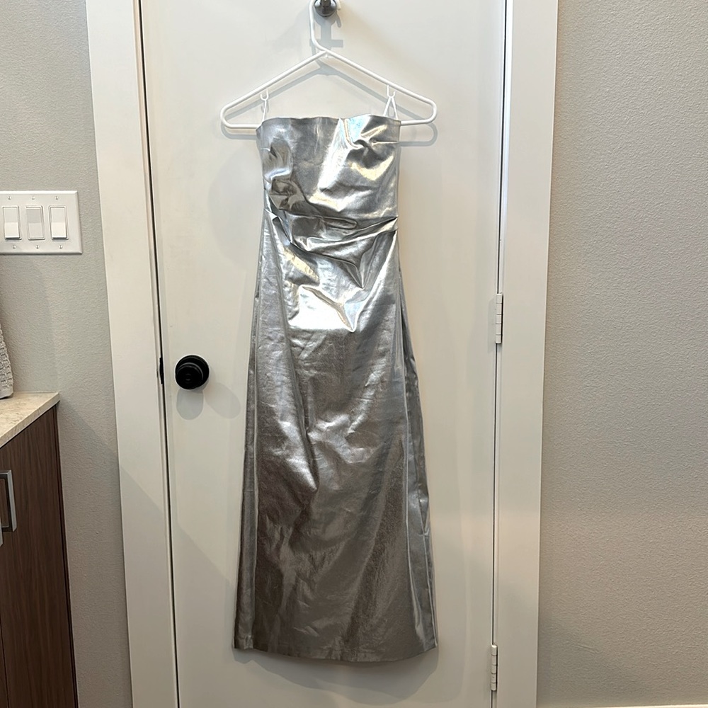Metallic Zara Dress